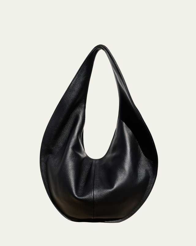 Market Pebble Leather Tote Bag